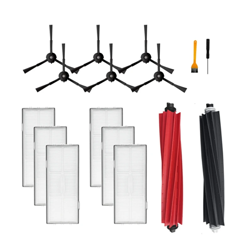 Robô aspirador de pó Peças de reposição, Escova principal, Escova lateral, Filtro HEPA, Roborock S8 Pro Ultra, S8, S8 +