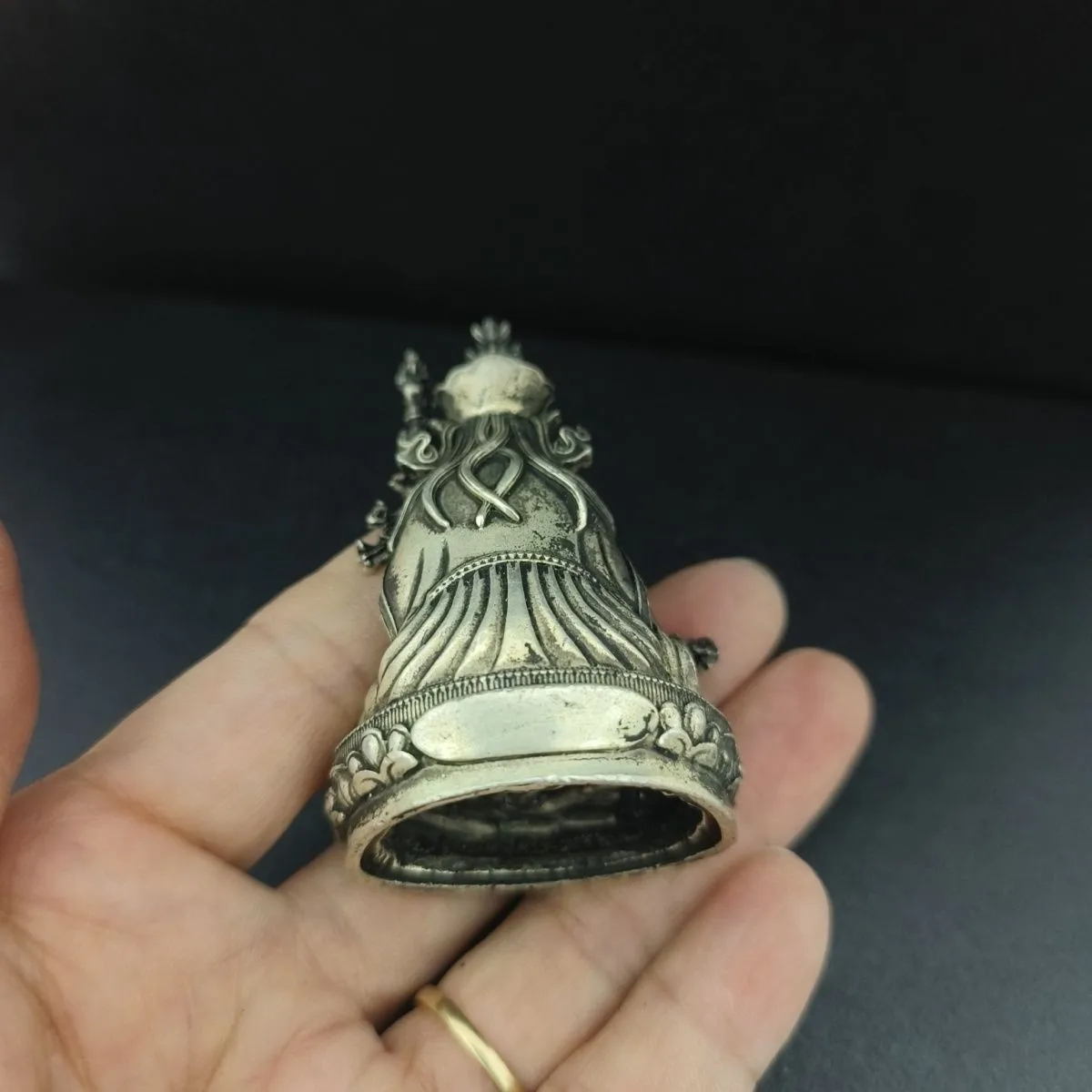 New Copper Alloy Padmasambhava Statue Handmade Nepal Style Home Decor Figurine