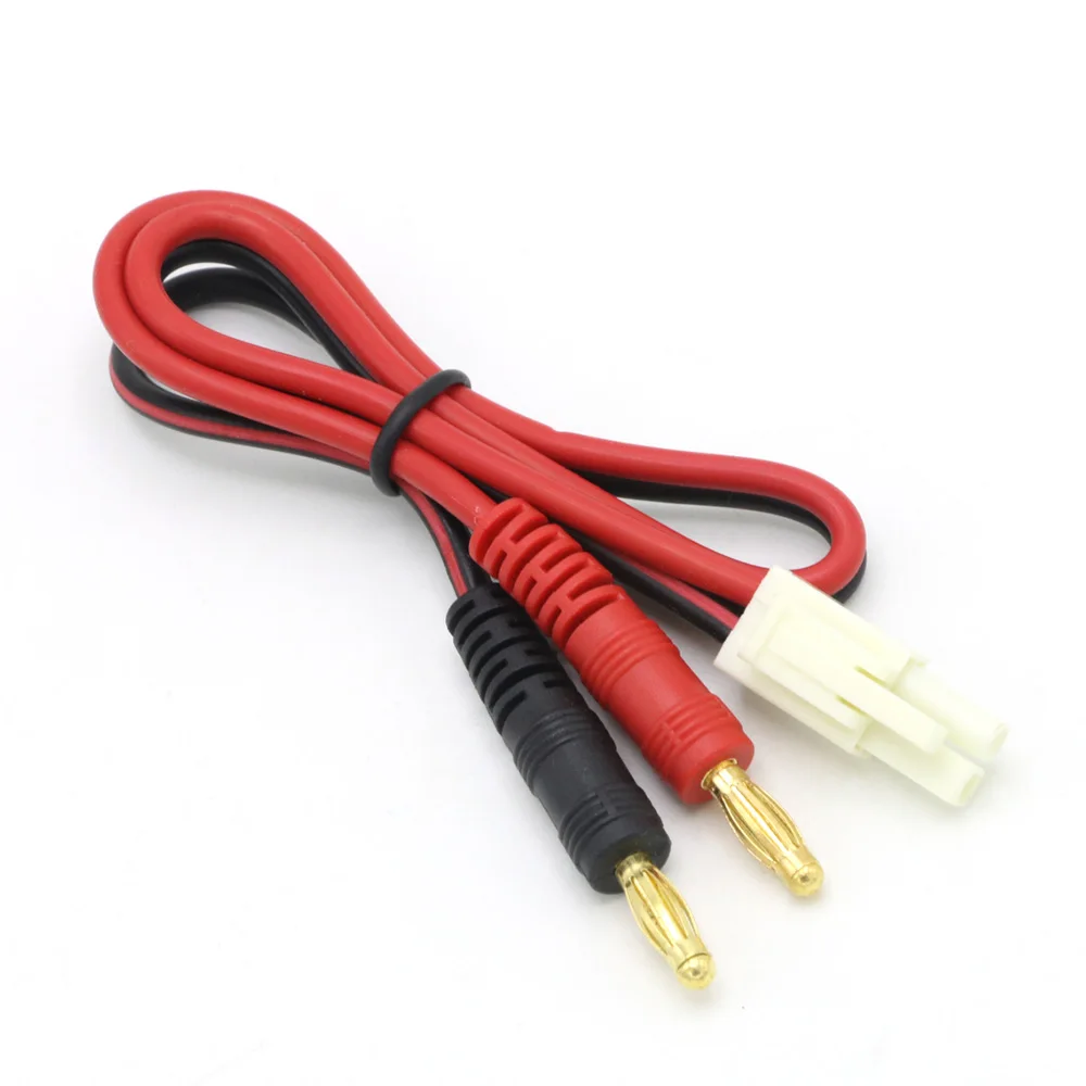 RC Deans Connector Cable T plug  Connector to Banana Tamiya Plug to Banana for IMAX B6 B6AC B8 Chargers