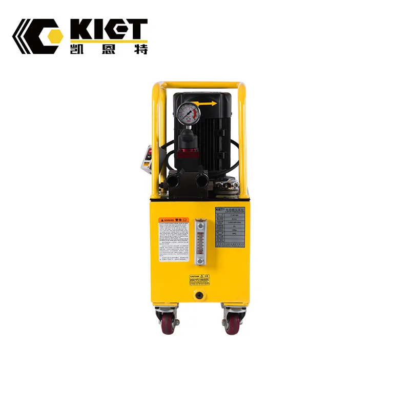 KIET Brand SSB Series 700 Bar Electric Driven Hydraulic Jack Pump