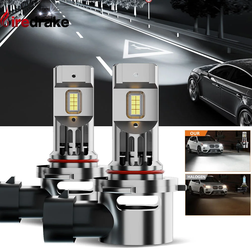 

1:1 LED Headlight Canbus Headlight Blub High Power 200W H4 H1 H3 H7 H11 9005 9006 Car Headlights 20000LM 6500K Fog Light 10-32V