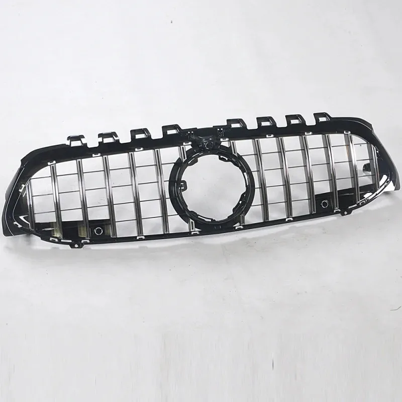 

A-Class 2019 GT Diamonds Style Black Silver Chrome Front Bumper Front Grille for W177 High-end Version