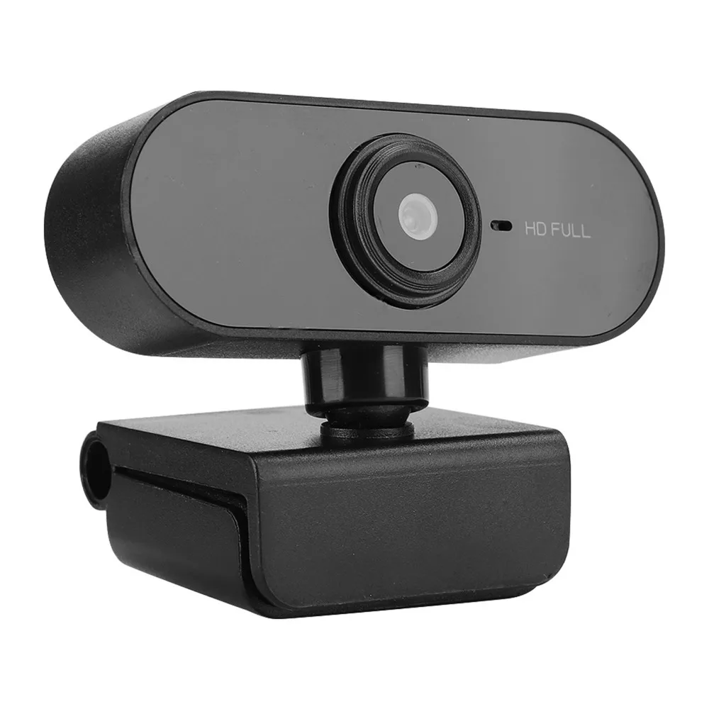 

NoDrive 1080P Resolution Computer Camera Plug and Play Built-in Microphone Web Camera 360° Rotation USB Webcam Streaming