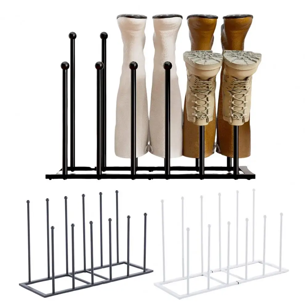 Shoe Rack Sturdy Metal Shoe Boot Rack Organizer for Simple Installation Free Standing Holder for Shoes Boots Space-saving Shoe