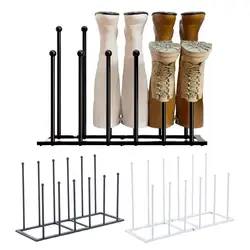 Shoe Rack Sturdy Metal Shoe Boot Rack Organizer for Simple Installation Free Standing Holder for Shoes Boots Space-saving Shoe