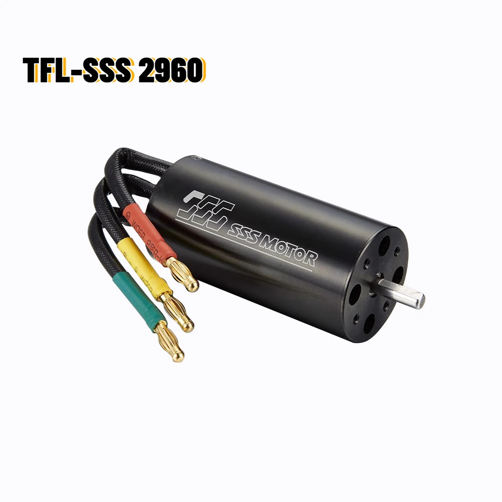 

TFL-SSS 2960 4-pole Inner Rotor Water-cooled Brushless Motor KV2200/2881/3000/4122 for RC Model Car Ship Aircraft