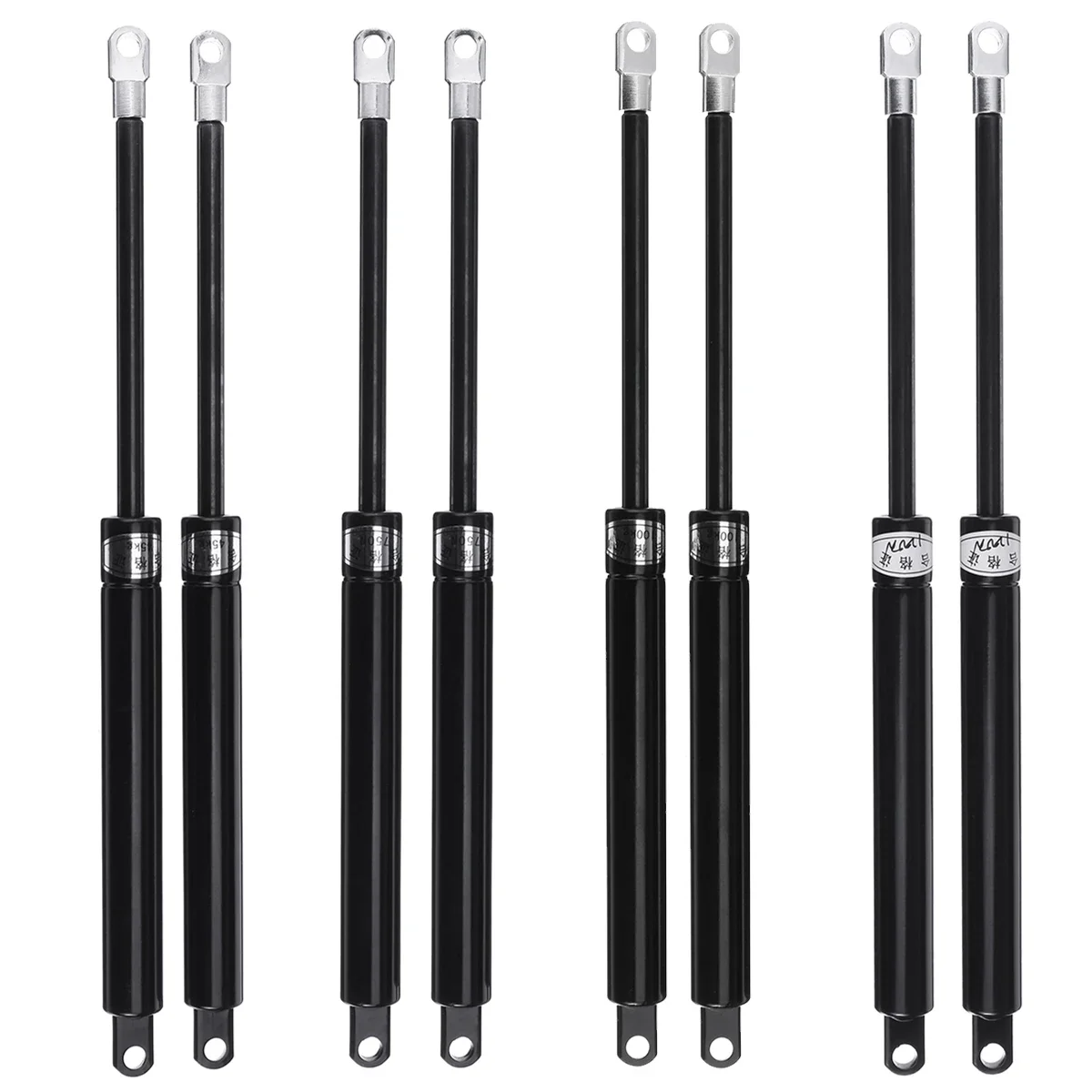 Imagem -02 - Bonnet Hood Tailgate Shock Lift Strut Suporte de Armazenamento Bed Gás Spring Carro Ônibus rv Strut 450n 750n 1000n 1200n 36cm 1pc