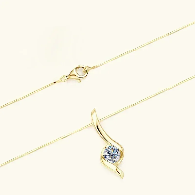 New Zircon Inlaid Necklace for Female White-collar Workers in 2026, Exquisite Commuting Style, Light Luxury Jewelry Accessories
