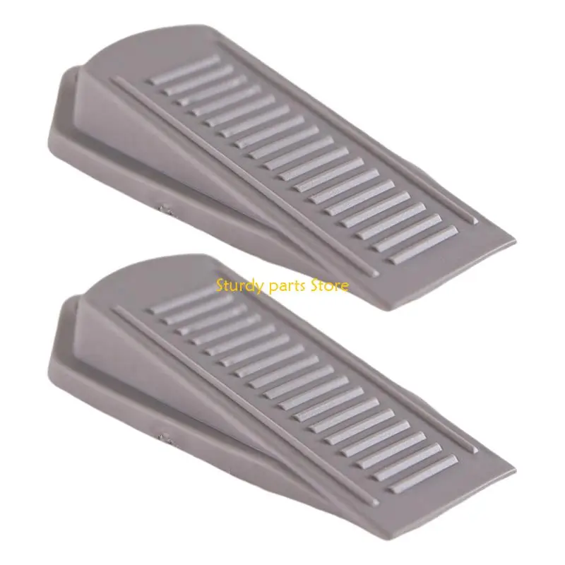 97QC 2 pcs nonslip PVC pintu baji pintu stoppers blokir pintu abadi