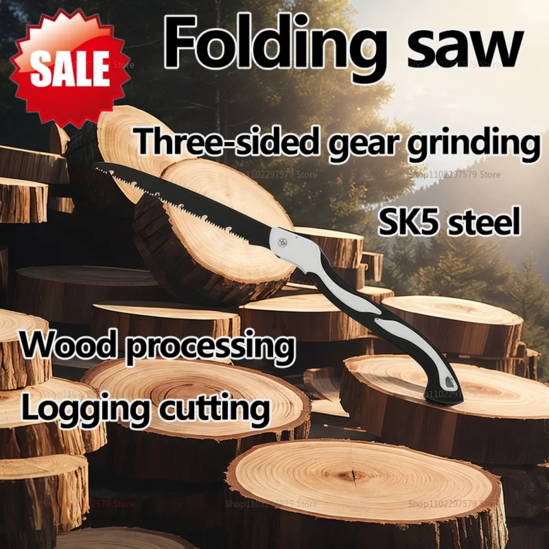 300mm Folding Hand Saw for Tree Pruning Camping Gardening Wood Cutting Professional Pruning Hunting Outdoor Use Carpenters tools