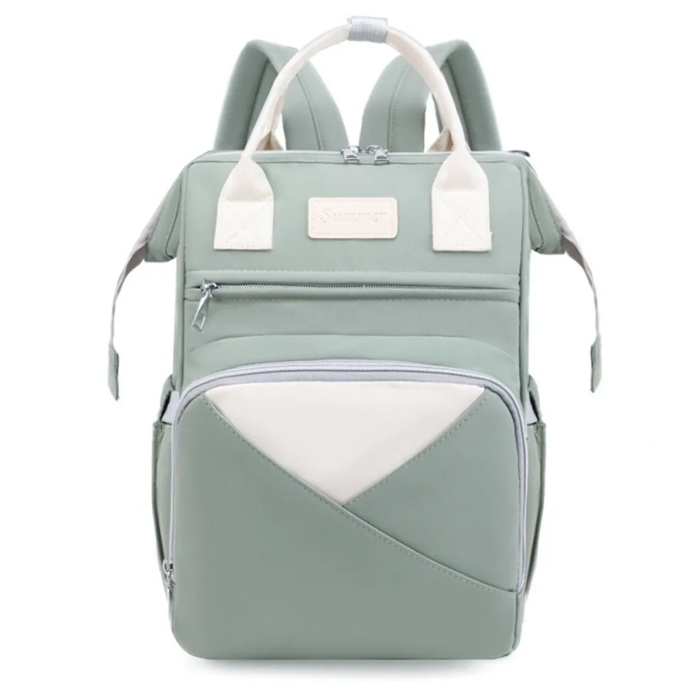 

Nylon Mommy Bag Multifunctional Large Capacity Maternity Travel Bag Waterproof Insulated Pockets Diaper Bag Backpack Travel