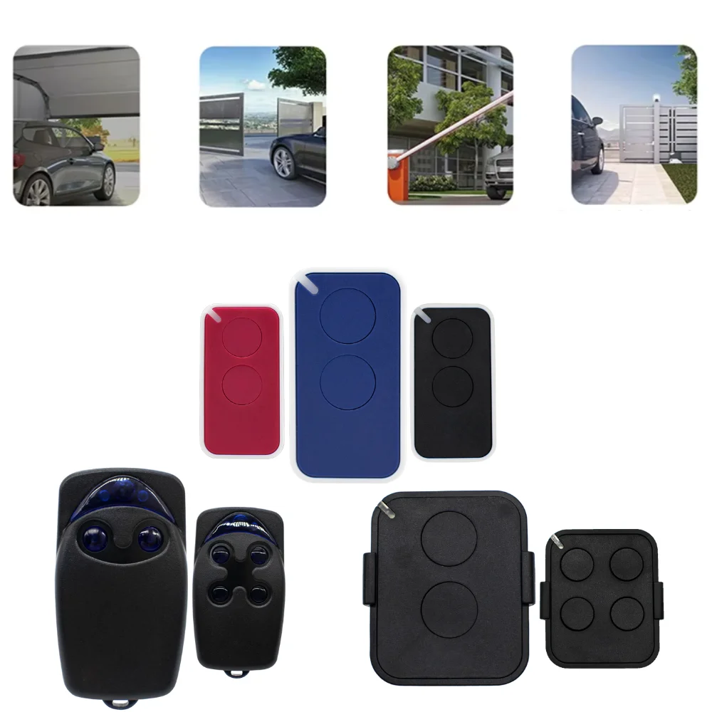 NICE ERA FLORE FLO2RE FLO4RE NICE FLORS FLO2RS FLO4RS NICE INTI2 433.92MHz 롤링 코드 범용 차고 문 리모컨