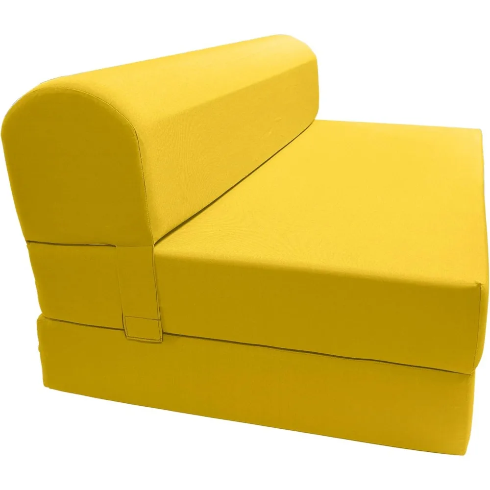 

Sleeper Chair Folding Bed, Studio Sofa Guest Folded Mattress, High Density Foam (72 x 48 x 6)