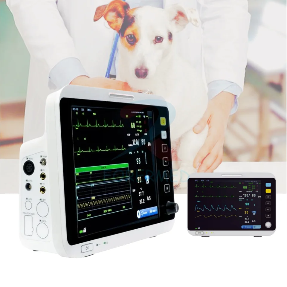 

12" Veterinary High-End Parameter Equipment Modular Design for Professional Vet Use