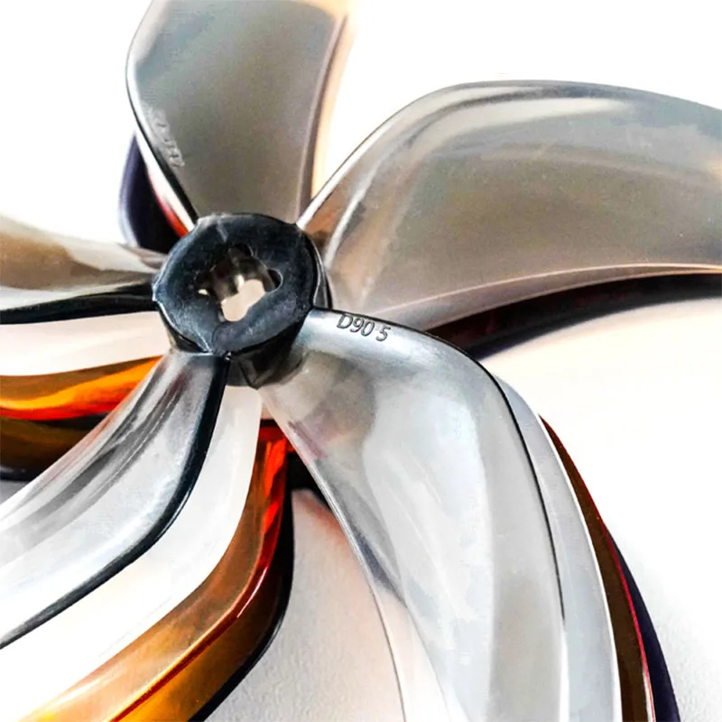 Gemfan D90 90mm 5-blade High Efficiency Propeller For Mini Fpv 3.5 Inch Cinewhoop Freestyle Toothpick Ducted Racing Drones Parts