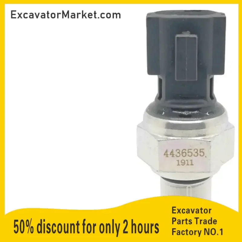 

For Excavator ZX200 ZX210 ZX230 ZAX240 ZAX330 ZX470 EX200-2/-3/5 4436535 4436536 Genuine Pressure Sensor Switch