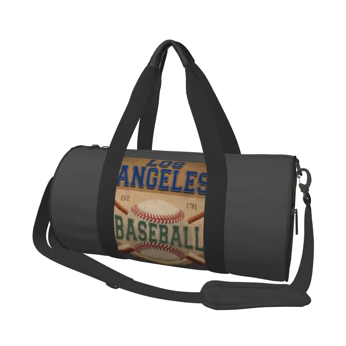 Hot Sale Los Angeles Baseball Vintage Travel bag Spring Tour Adventure Bag