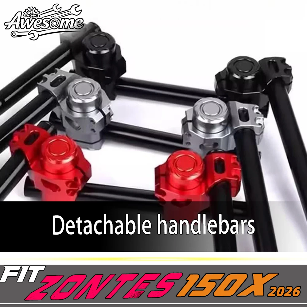 Black Blue Red Titanium Available In Four Colors Fit For 2026 ZONTES 150X Separate Handlebars