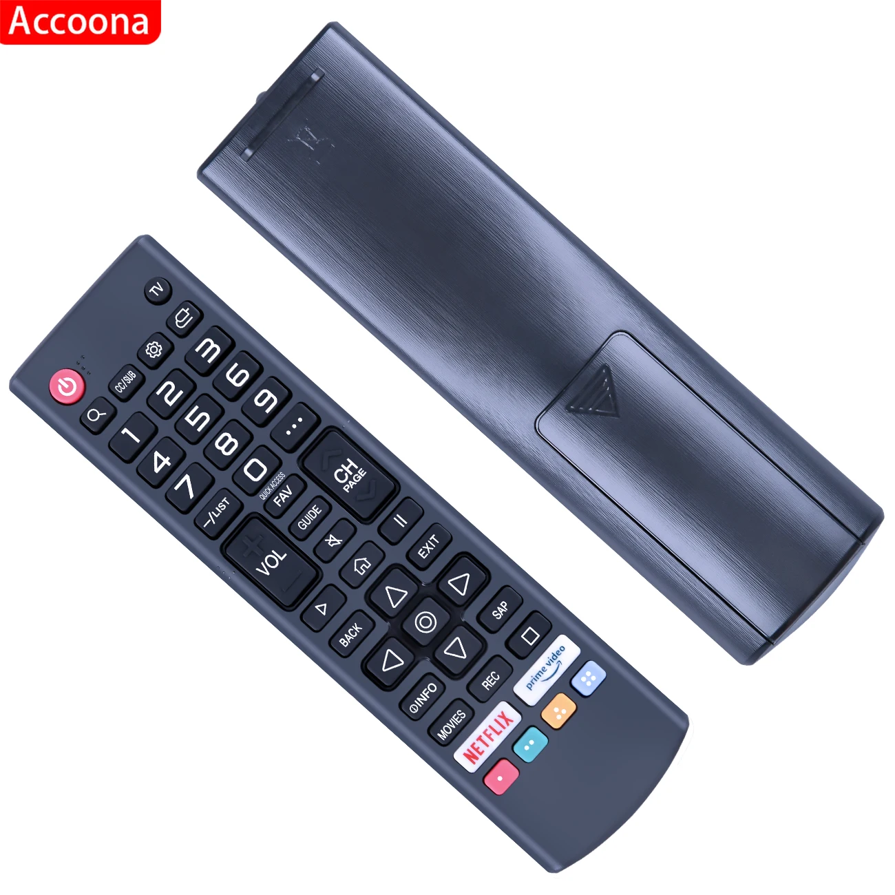 อาเคบี 76037002   การเปลี่ยนรีโมทคอนโทรลสําหรับ RCA WebOS LCD LED สมาร์ททีวี RWOSU7049 RWOSU6547-B