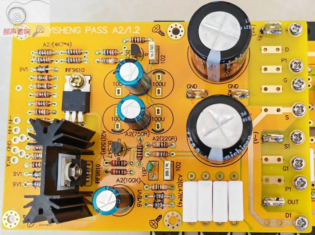 Referenz name Maschinen pass a2/a 1,2 Single-Ended-Klasse eine Leistungs verstärker platine