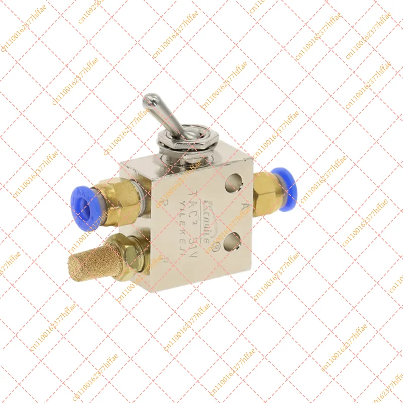 TAC2-31V 2-Position 3-Way Pneumatic Toggle Valve, 1/8