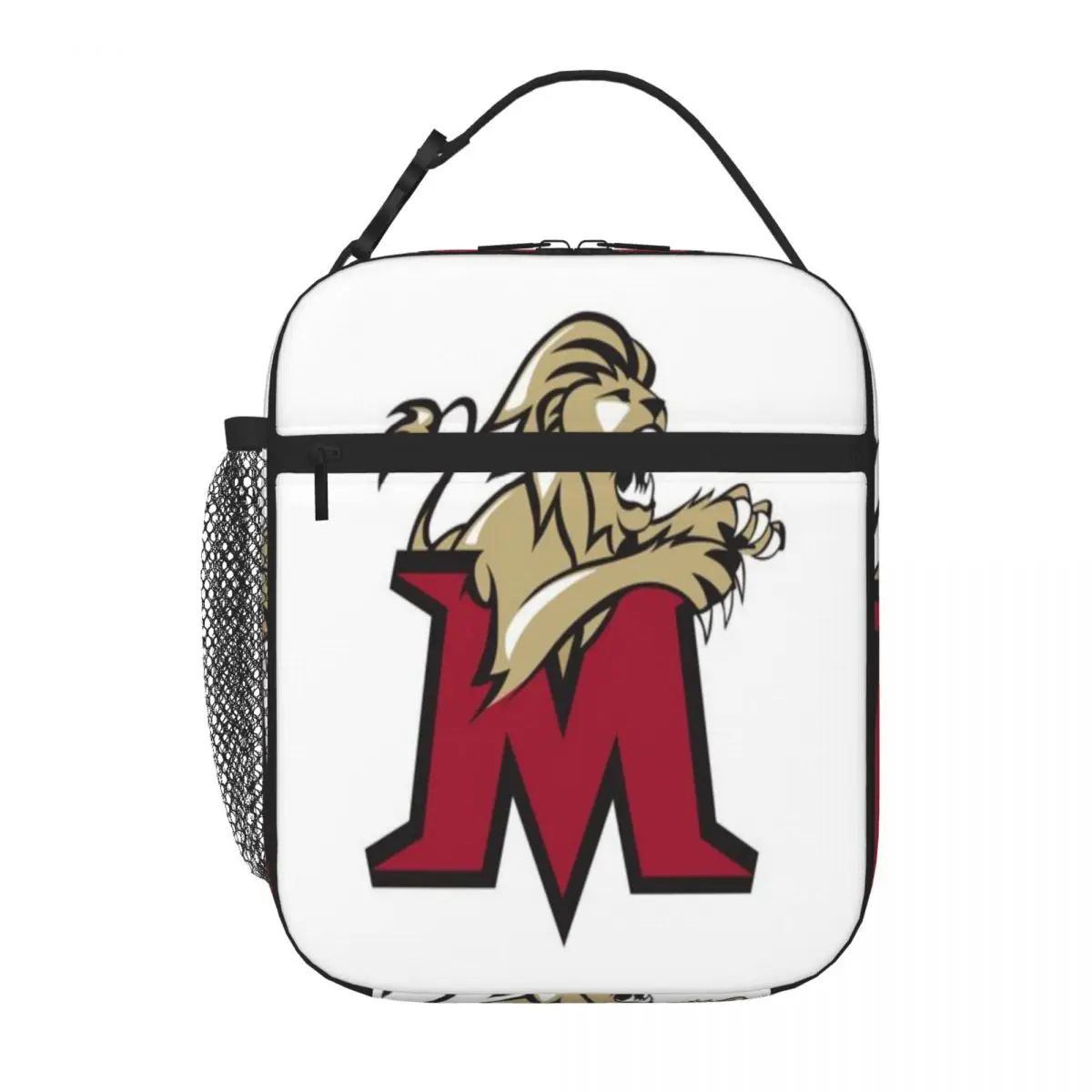 Bestselling Molloy College Lions Military Style Insulated Food Bag Pet Snack Carry Thermal Tote
