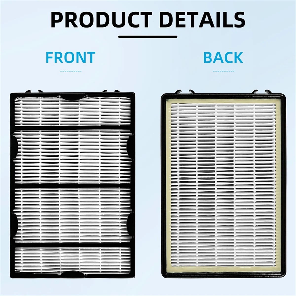 A71P HAPF600 HEPA Filter Replacement for Air Purifier Filter B - Compatible with HAPF8650 HAP615 HAP625 HAP650