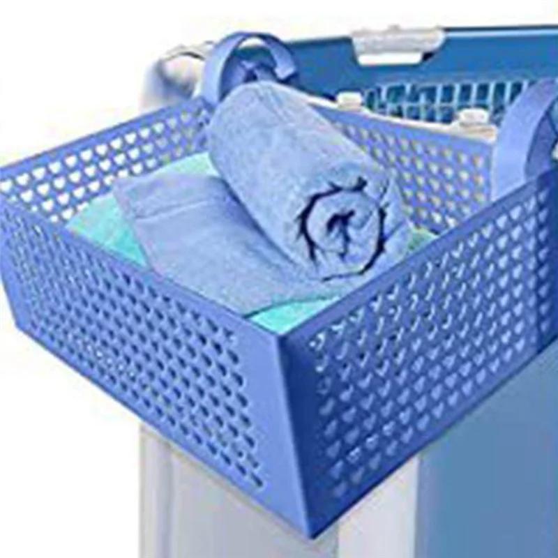

ABHS-Poolside Storage Basket, Retractable Pool Toy Basket, Pool Accessories, Suitable For Most Frame Above Ground Pools