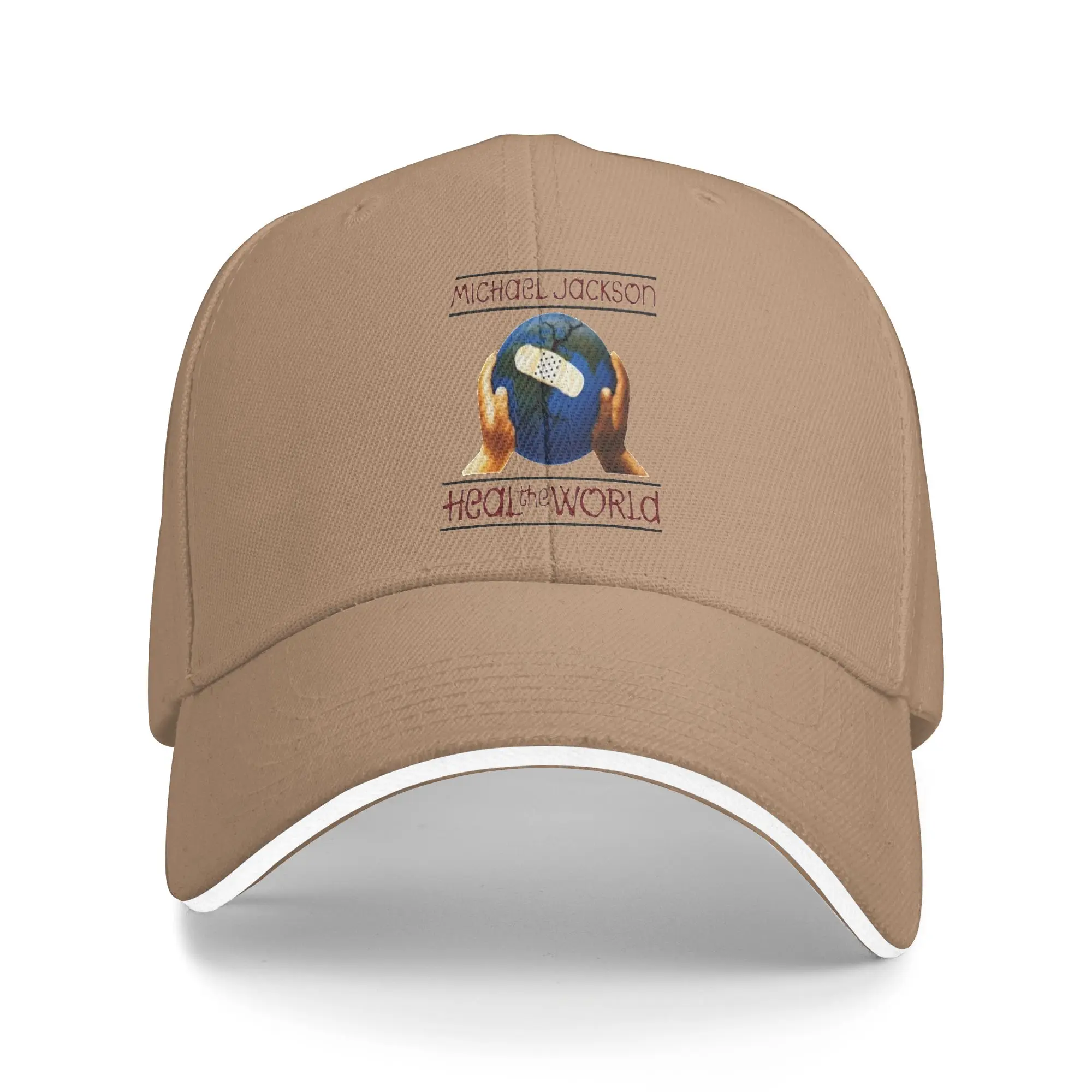 Heal The World MJ Signature michaels jacksons Men Women Baseball Caps  Dad Hat Formal Headwear Adjustable Snapback Cap