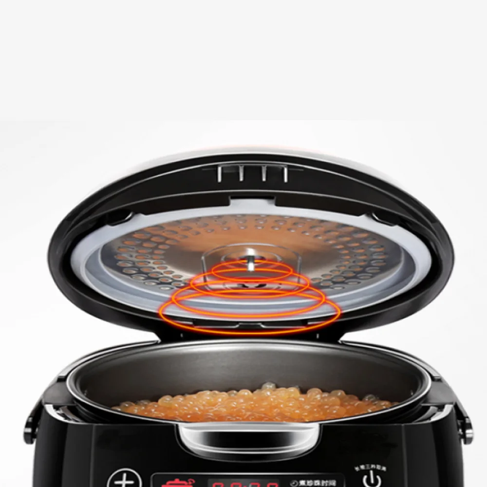 Electronic cassava pot set, smart touch interface LED display
