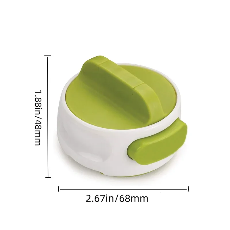 فتاحة علب يدوية محمولة، فتاحة علب بيرة صغيرة مدمجة، أداة أدوات المطبخ، تحرير سهل باللف، فتحة آمنة للجرار