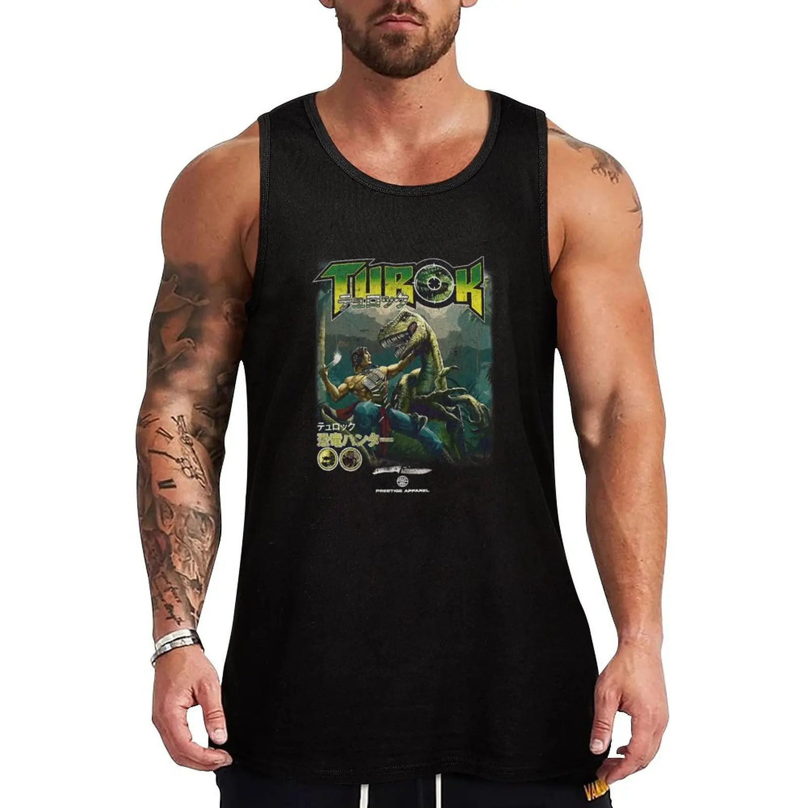 TUROK Tank Top sleeveless man shirts gym for men