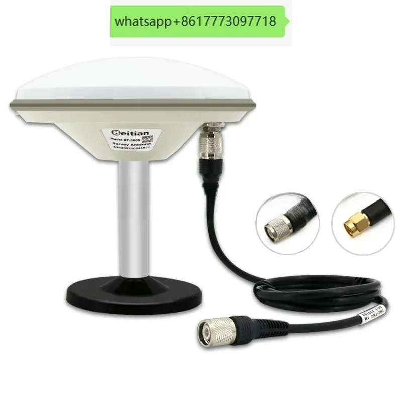 

Beitian Mushroom Head GNSS Measurement Antenna High Precision RTK Flying Disc Beidou GPS Frequency Driving School Test BT-800