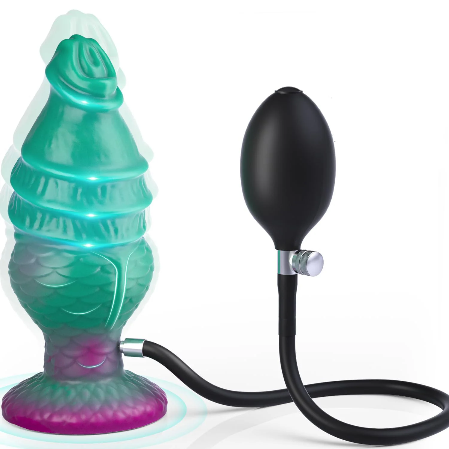 Inflatable Butt Plug Dildo Sex Toys For Men Adult Games Products With Suction Cup Inflatable Anal Plug Ejaculation 18 Sex Games