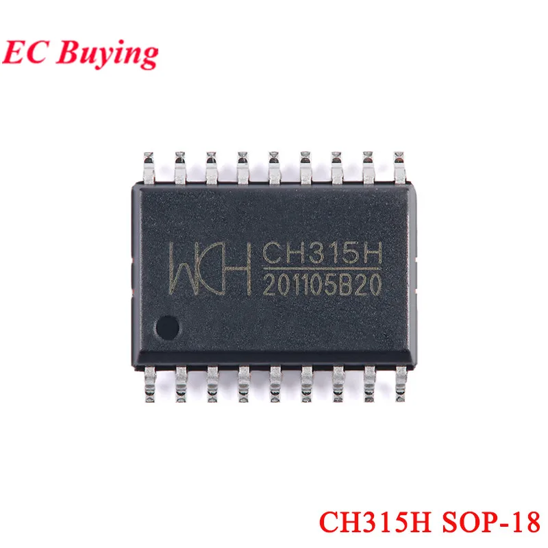 5 قطعة/1 قطعة CH315G USB تمديد كابل CH315H USB إشارة عزل CH317Q USB2.0 موسع CH331A قرص USB رقاقة التحكم IC الأصلي