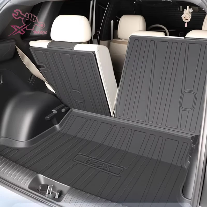 

For Toyota bz3X 2025 TPE Custom Fit Car Trunk Mat All Season Cargo Mat 3D Shaped Laser Measured Trunk Liner Trunk Protector Mat