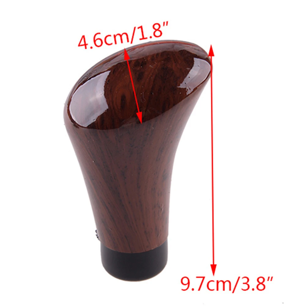 Universal Wood Grain Look Car Gear Head Manual Gear Shift Knob Shift Shifter