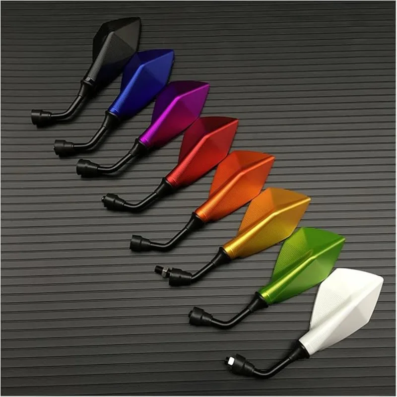 Universal M10 Motorcycle Rearview Mirror Replacement Parts Scooter E-bike Reversing Auxiliary Mirror Modified Accessories