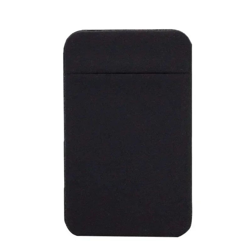 Silicone Card Slot Bag Holder Universal Cellphone Back Card Cover Pocket Mobile Phone Back Shell Card Holder Bag 58*94mm