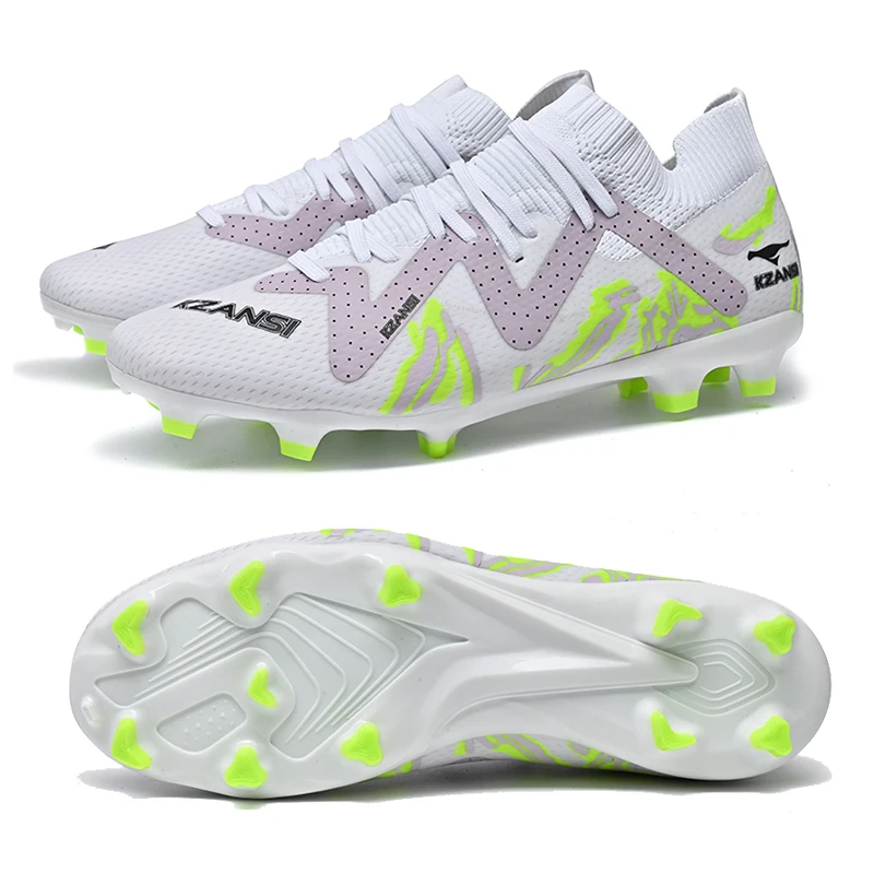 2024 Professional Field Soccer Shoes Men Low-Top Football Boots Women Grass Training Anti-Slip Soccer Sneakers Male Cleats Boots