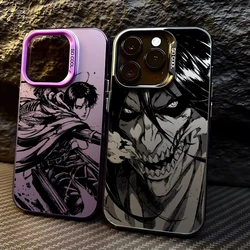 Hot Anime Attack On Titan New Phone Case for Xiaomi Mi 14T 14 13 12 12T 11 Lite Poco X6 F6 F5 X5 F4 F3 X3 GT Pro 4G 5G Cover
