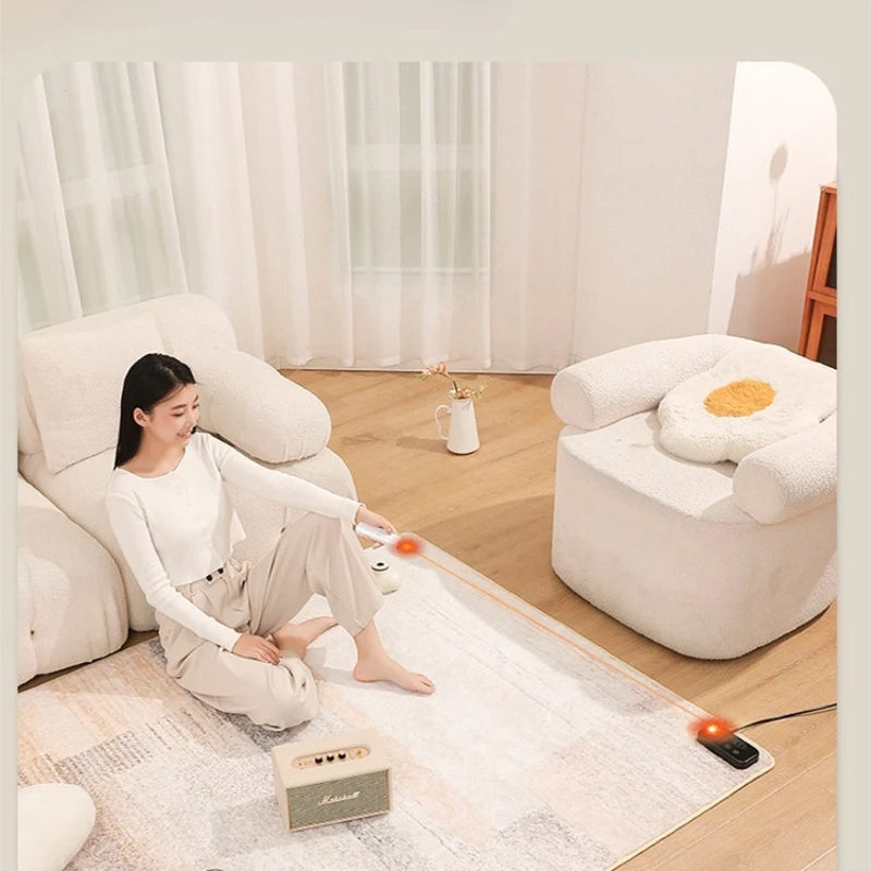 Graphene Floor Heating Pad Electric Heated Rug For Winter Living Room Carbon Crystal Warm Carpet Home Use Safe And Fast Heating