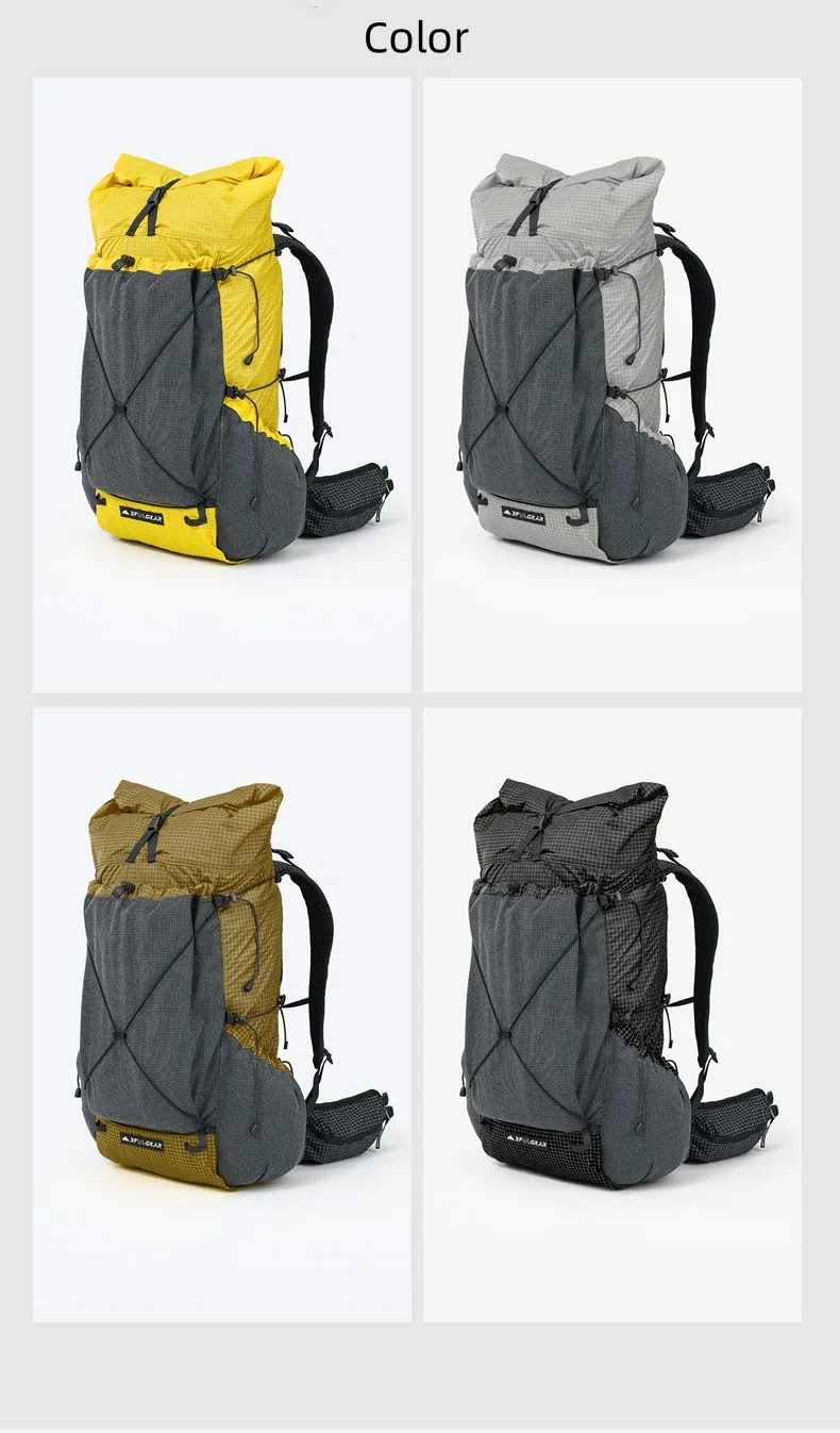 3F UL GEAR Tutor Ultra Rucksack Outdoor Camping 30+10L Ultraleicht UHWMPE Wandern Wasserabweisend Reisen Bergsteigen DAOSHI – Detail 10