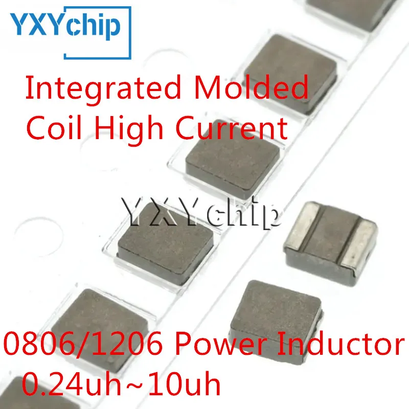 

10 шт. 0806 Smd силовой индуктор 2016 0,24 х 0,33 ух 0,47 ух 0,68 ух 1 ух 1,5 х 2,2 ух 4,7 у 10 у встроенная формованная катушка высокого тока