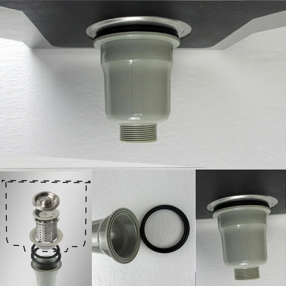 Twist Drain Stopper Kitchen Sink Strainer For Kitchen Washing Tasks Compatible With Standard Sinks Drain Filter 3