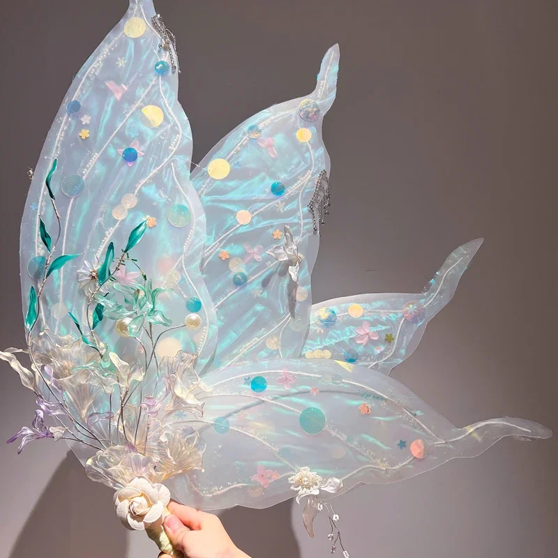 [Magic Butterfly] Bouquet Light Wedding Dress Romantic Aesthetic Art Decoration Premium