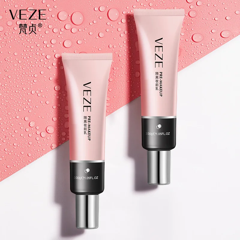 VEZE Primer trucco restringimento dei pori Primer Smooth Face Brightening correttore dei pori invisibile South Makeup Primer Pore Eraser 30ml