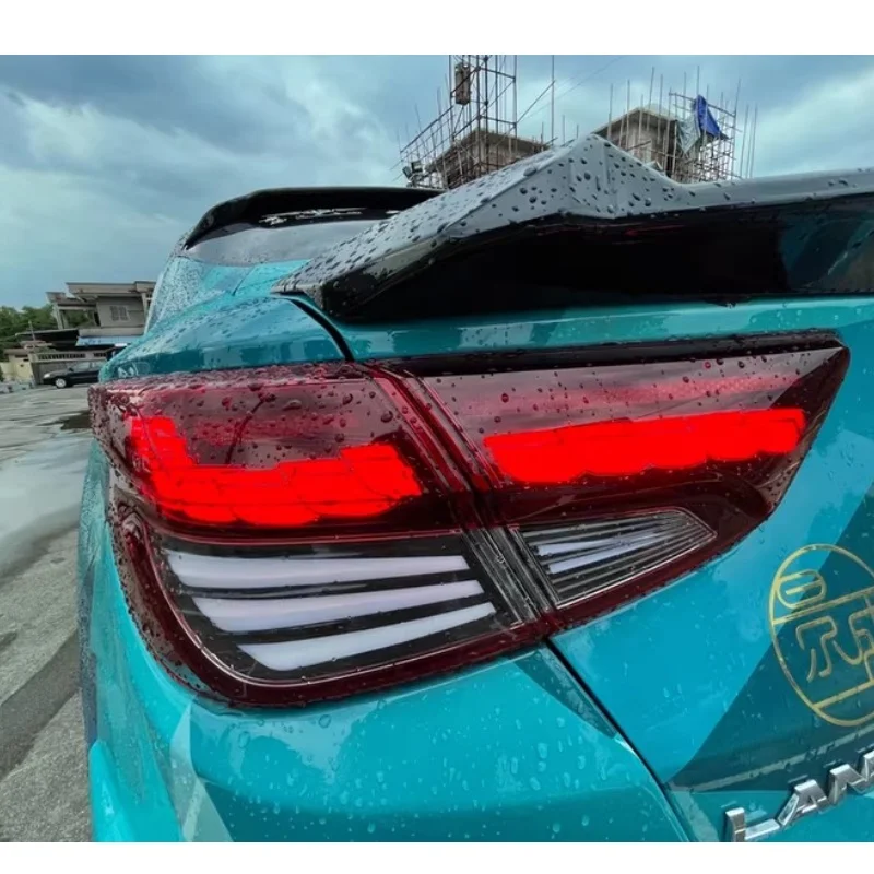 

Автомобильный задний фонарь в сборе для Nissan Lannia 16-21, модифицированный светодиодный стоп-сигнал заднего хода, указатель поворота, автоаксессуары