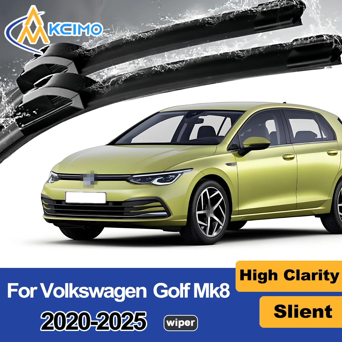 

2PCS New Wiper Blades for Volkswagen Golf Mk8 CD1 CG5 (estate) 2020-2025 Front Windshield Auto Wipers Blade Accessories 2025