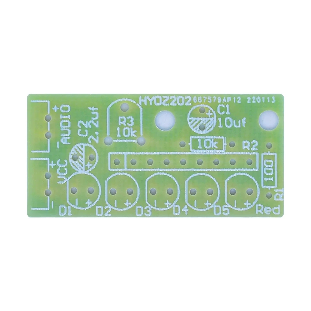 KA2284 Audio Level Indicator Module Suite Trousse Electronic Parts 5mm RED Green LED Level Indicating Board DIY Kits